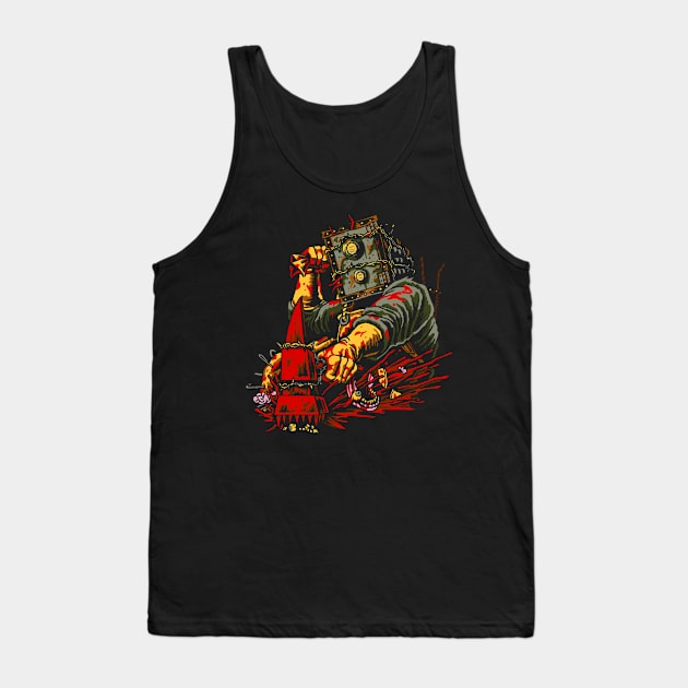 The Keeper - Boxhead II Tank Top by SerhiyKrykun